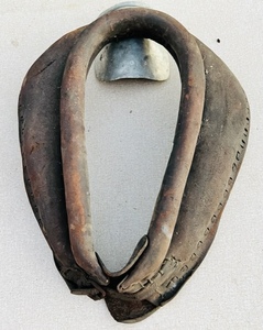 lot 117 image: Antique Leather HorseMule Plow Harness