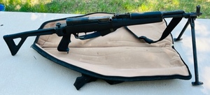 lot 1 image: Norinco SKS 7.62x39mm semi-Automatic Assault Rifle W Bi-Pod &amp Folding Stock - Made in Pomona California&nbsp