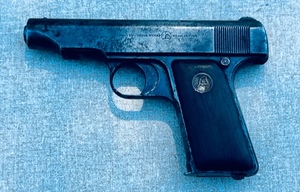 lot 7 image: Deutsche Werke Ortgies Semi-Automatic 7.65 Pistol 1919-1924