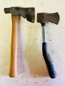 lot 220 image: Vintage Hatchet &amp Hand Axe