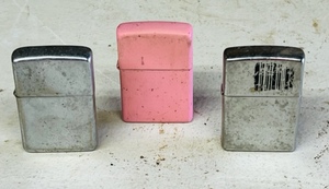 lot 264 image: Lot of Three Zippo Lighters