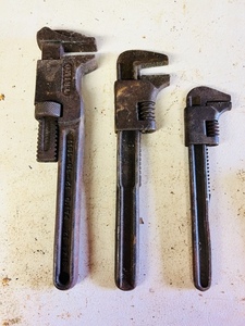 lot 268 image: Rare Vintage 12 Trimont Pipe Wrench &amp Two Others