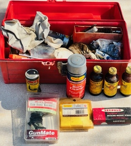 lot 369 image: Gun Cleaning Supplies In Case