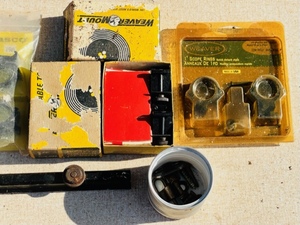 lot 372 image: Lot of Scope Rings and Mounts WOther Parts