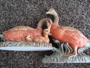 lot 19 image: Ducks  HAND PAINTED mint condition By Sharon Martin