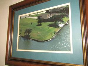 lot 35 image: framed photo of the house that this auction 1915 12