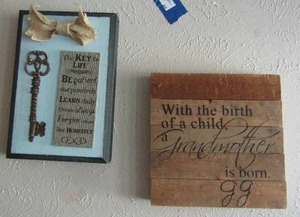 lot 46 image: key to life wooden canvas  128  ,-wooden canvas art  1010