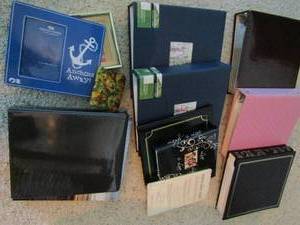 lot 322 image: large lot of new photo albums all sizes,