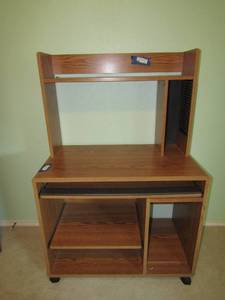 lot 335 image: Small desk with open storage, 523519 34