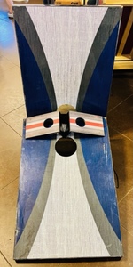 lot 72 image: Outdoor Cornhole Board Set &amp Small Indoor Cornhole Board Set