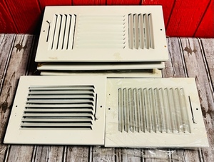 lot 103 image: Three 14 x 8 &amp Two 10 x 8 Air Conditioner Vents