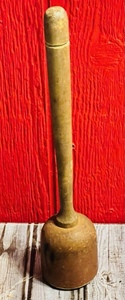 lot 120 image: AntiqueVintage 13 Wooden Potato Masher