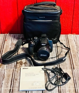 lot 129 image: Nikon COOLPIX P530 16.1 Megapixel 42x Zoom Digital Camera W Case