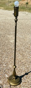 lot 135 image: Vintage 51 Brass Floor Lamp