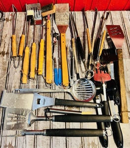 lot 156 image: Huge Lot of Grilling Tools