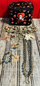 lot 166 image: Lot of New Crave, Isis, and dOtti Jewelry W Betty Boop Carrying Case