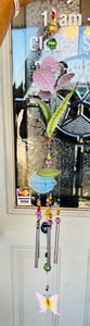 lot 180 image: Beautiful Butterfly Wind Chimes