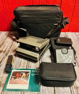 lot 214 image: Vintage Polaroid Spectra SystemW Receiver, Transmitter, &amp Creative Side Effect Filters