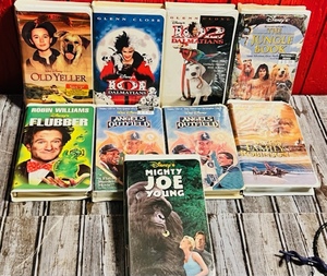 lot 241 image: Seven Classic Disney VHS Movies