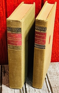 lot 257 image: 1942 Classics Club The Law of War and Peace by Grotius &amp 1949 Rubaiyat by Omar Khayyam