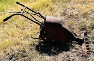 lot 32 image: Vintage Walk Behind Jari Sickle Mower
