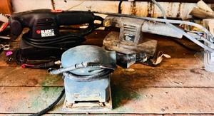 lot 85 image: Lot of Three Black &amp Decker Sanders