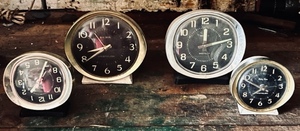 lot 124 image: Two Vintage Westclox Big Ben &amp Two Baby Ben Wind Up Alarm Clocks