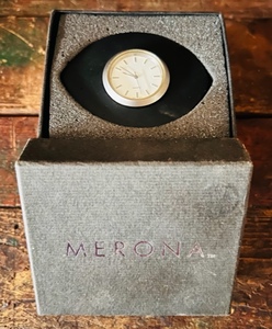 lot 127 image: New In Box Merona PaperweightDesk Clock
