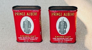 lot 49 image: Two Vintage Unopened Prince Albert Cans