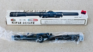 lot 132 image: New in Box All-Pro 4 x 15 Rifle Scope