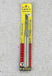 lot 219 image: X-Acto Jr. Vintage All-Purpose Refill-Blade Knife - New in Package