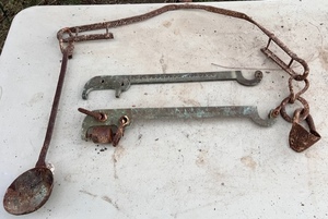 lot 268 image: Lot of Three AntiqueVintage Scales