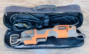 lot 10 image: Ridgid R3030 One Handed Reciprocating Saw WCarrying Case 120V 60Hz&nbsp