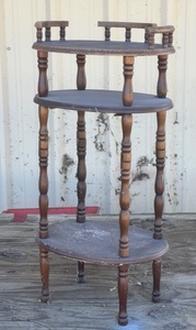 lot 105 image: Vintage HallwayCurio Type Table