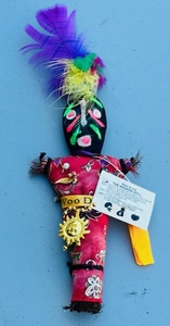 lot 58 image: Actual Voodoo Doll from the Voodoo King in New Orleans