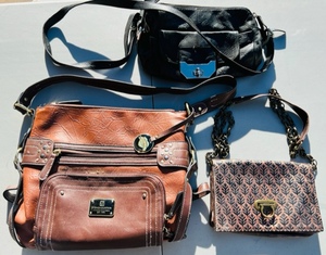 lot 90 image: Lot of Three Purses- Stone Mountain Limited Edition 40th Anniversary, Braciano, &amp Marowski