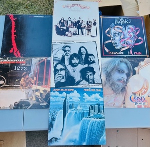 lot 131 image: Seven Record Albums - Including The Doobie Brothers &amp Little River Band