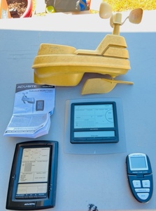 lot 182 image: Four Acu-Rite Weather Forcasters &amp Thermometers - Including the Acu-Rite Professional Weather Center