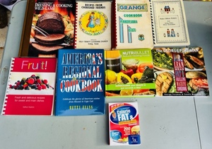 lot 200 image: Nine Recipe Books