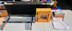 lot 209 image: Shelf Lot - Wall Shelves, Box Shelves, &amp Corner Shelf