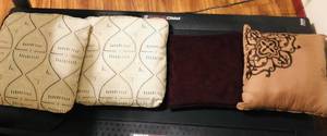 lot 235 image: Lot of Four Nice Throw Pillows