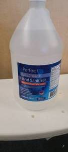 lot 46 image: Perfect Advanced hand sanitizer 1 gallon