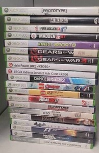 lot 12 image: lot of 20 Xbox 360 games #1