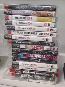 lot 16 image: lot of 17 PS3 games