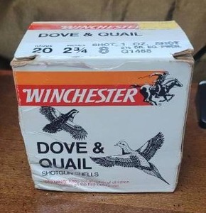 lot 81 image: Winchester 20 gauge shotgun shells