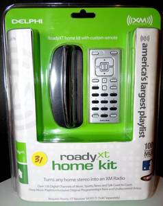 lot 31 image: Delphi For XM Sirius Satellite Radio Receiver Roady XT Home Kit NEW