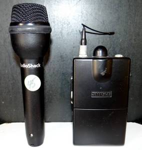lot 45 image: SHURE OMNIDIRECTIONAL MICROPHONE SETUP