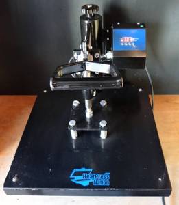 lot 51 image: HPN Black Series 15 x 15 Swing Away Heat Press Machine - TESTEDWORKS