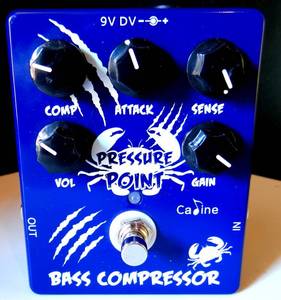lot 62 image: Caline CP-45 Pressure Point Bass Compressor Basspedal