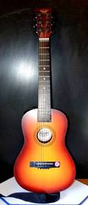 lot 68 image: First Act Discovery 30 Sunburst Guitar